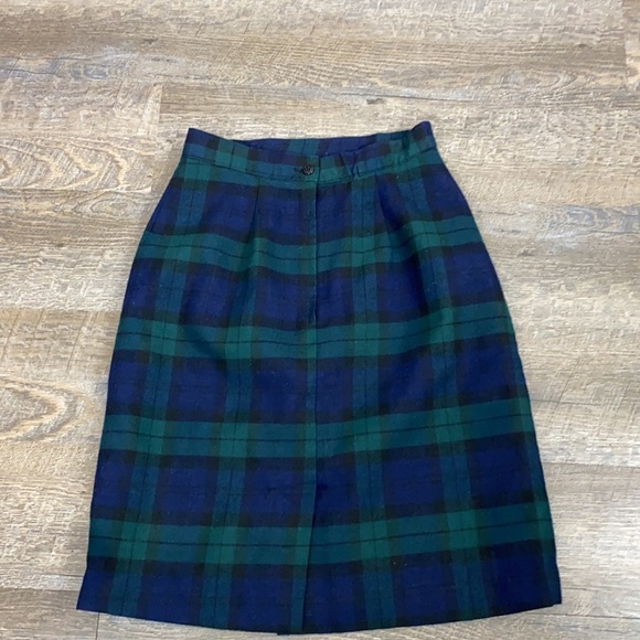 VNTG Varsity Club Plaid cheerleader skirt 9/10 - Picture 9 of 10